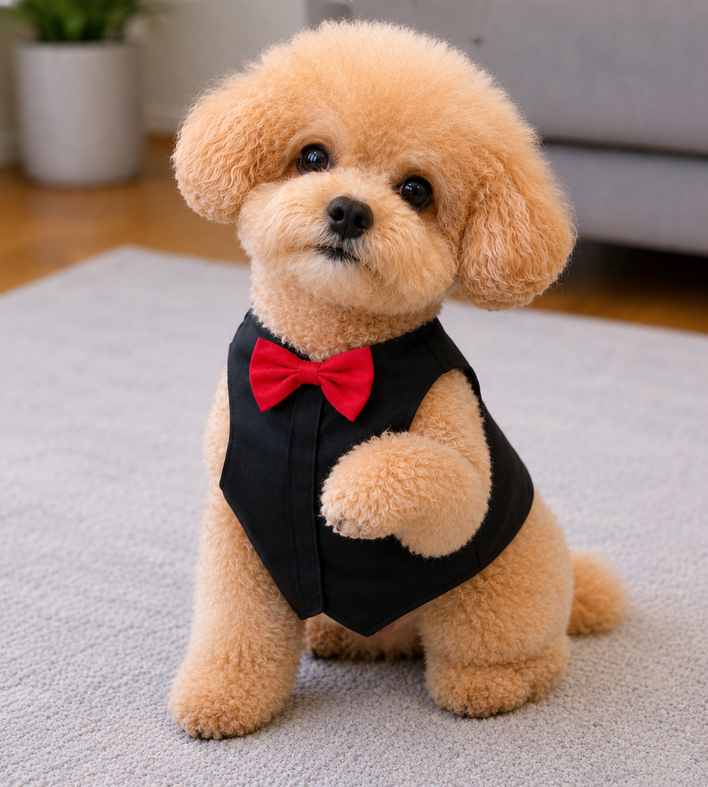 Classic Black Pet Tuxedo