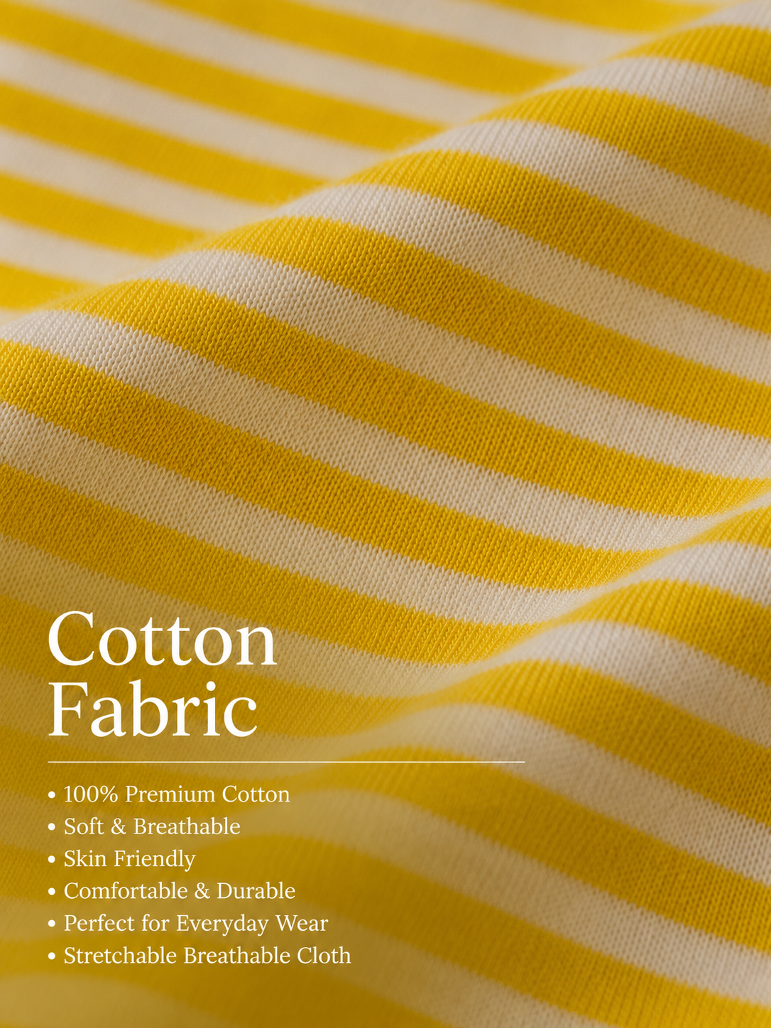 Yellow Stripe Pet Tshirt