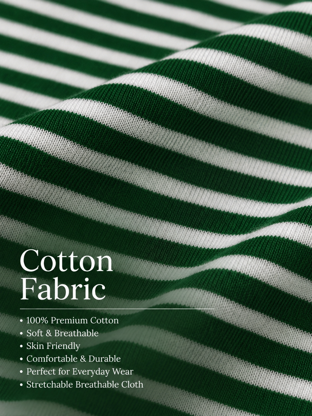 Green Stripe Pet Tshirt