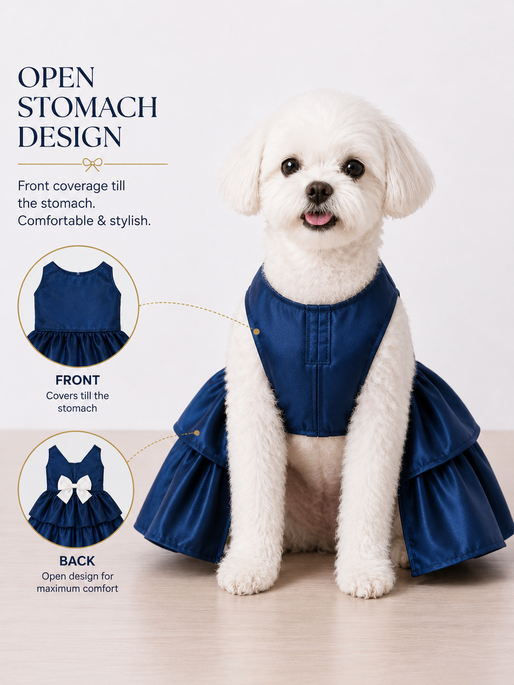 Midnight Princess Pet Party Dress