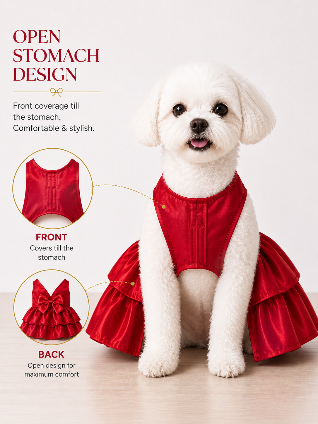 Ruby Royale Pet Party Dress
