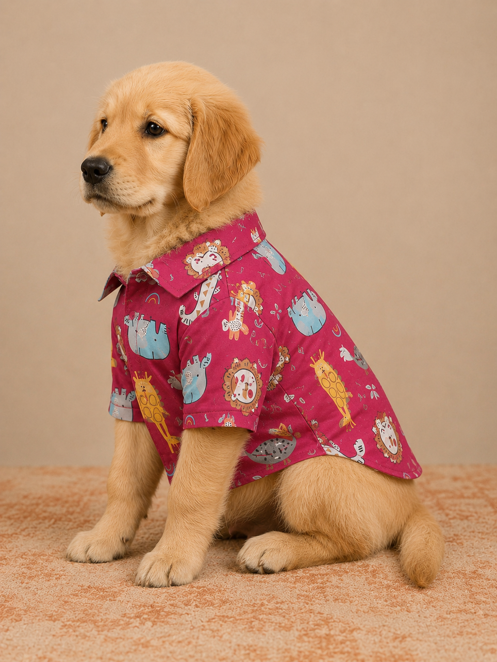Animal Print Summer Dog Shirt