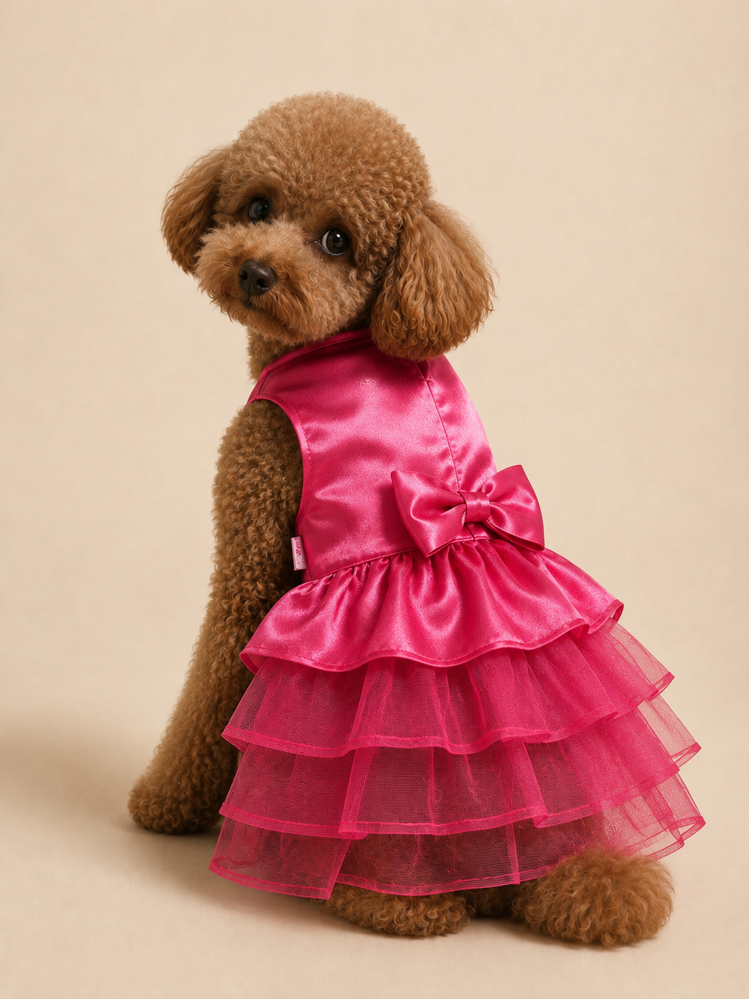 Glam Fuchsia Dress