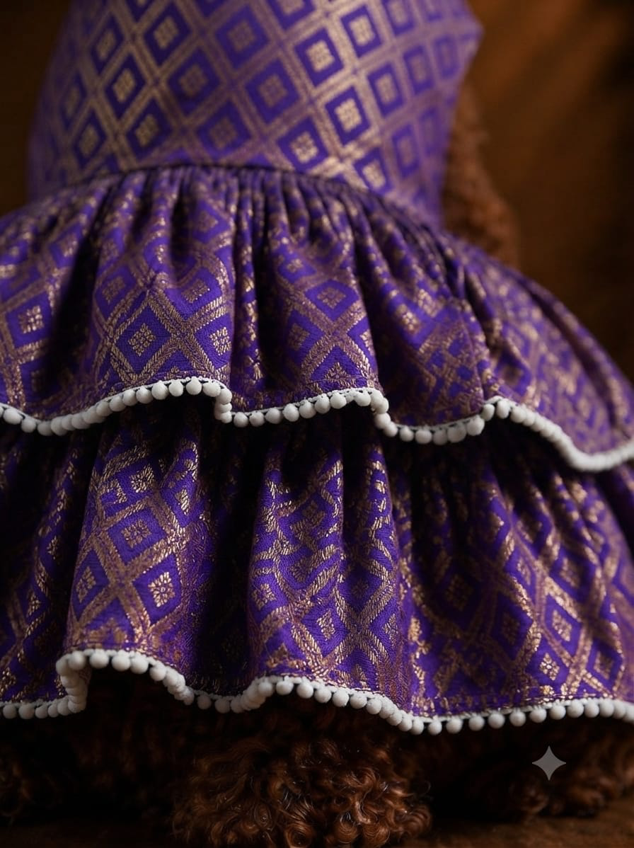 Purple Royale Ruffles