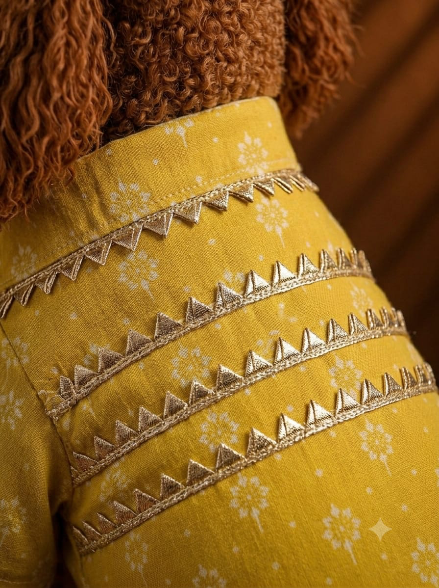 Royale Mustard Kurta