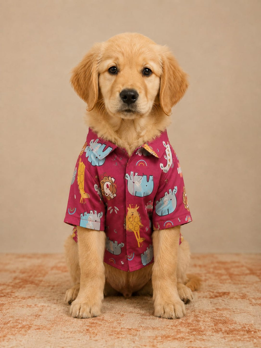 Animal Print Summer Dog Shirt