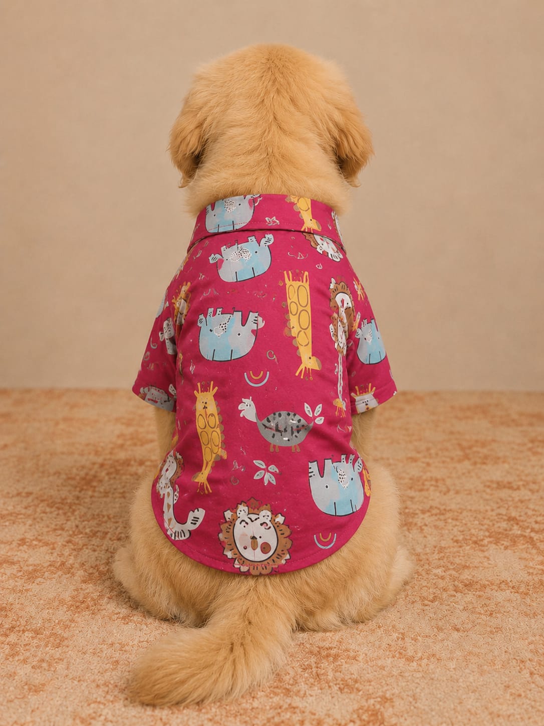 Animal Print Summer Dog Shirt