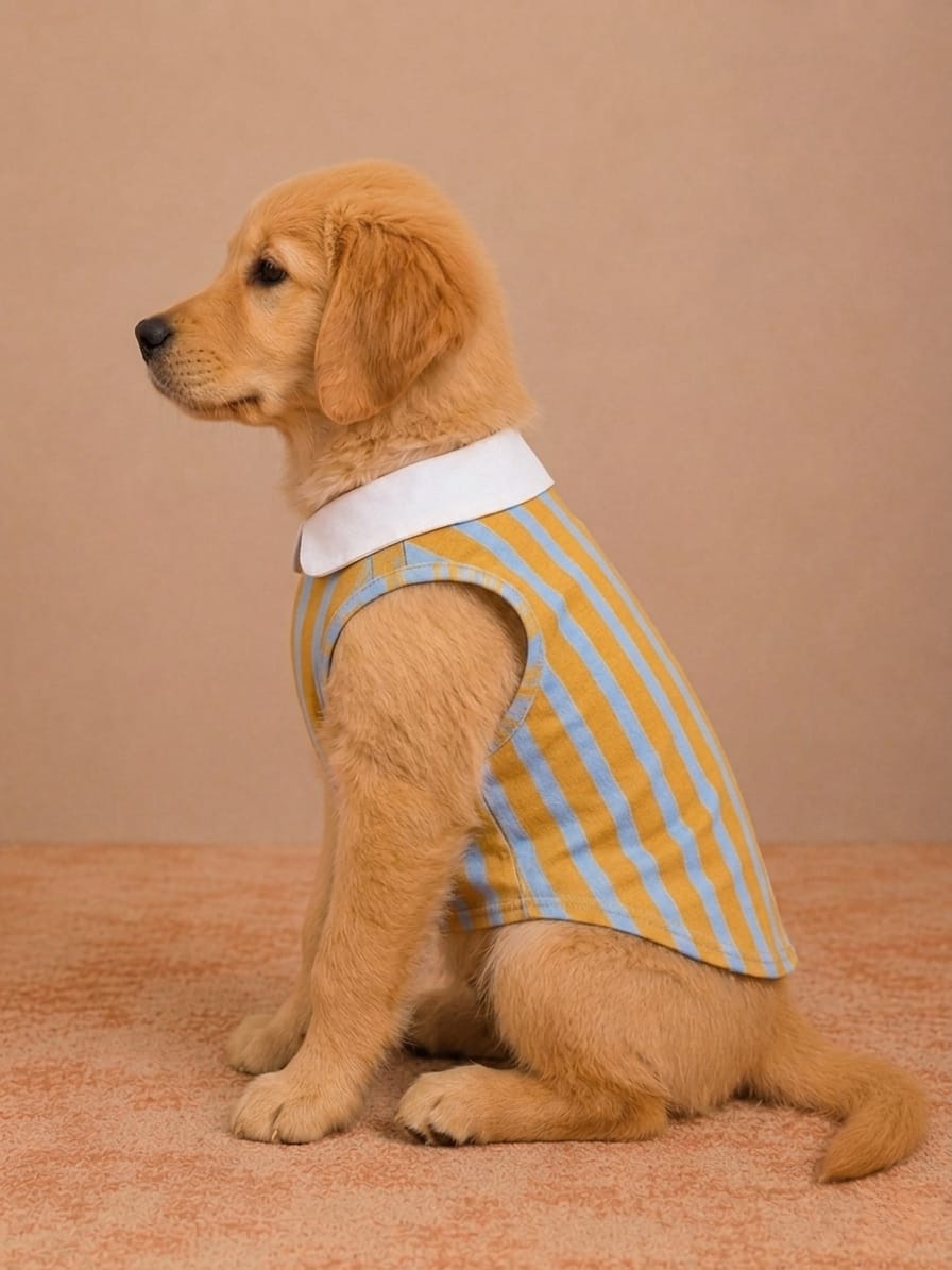 Sunshine Stripe Pet Tank Top